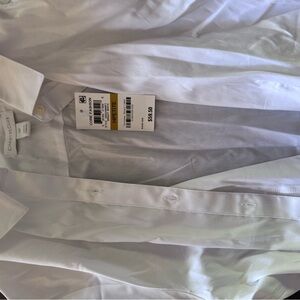 Women’s 14P White Shirt NWT, 14P, & PXL white shirts gently worn